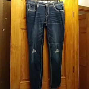 Hydraulic curvy skinny jeans